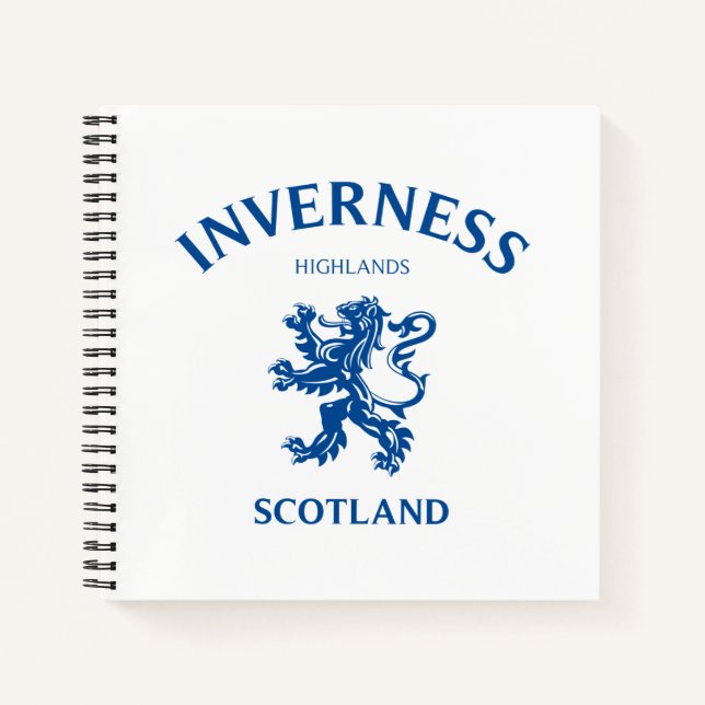 INVERNESS Scotland Notebook (Front)