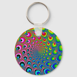 Inverse Spiral Key Ring