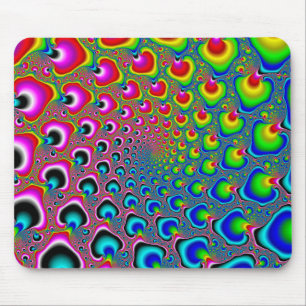 Inverse Spiral Mouse Pad