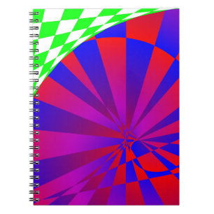 Inverted Dimension by Kenneth Yoncich Spiral Notebook