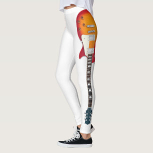 INVERTED ICONIC SUNBURST ELECTRIC GUITAR LEGGINGS