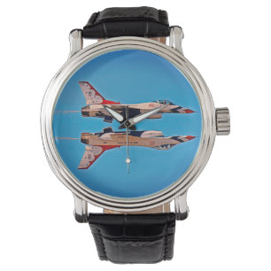 Inverted Jet Aeroplanes F16 USAF US Air Force Watch