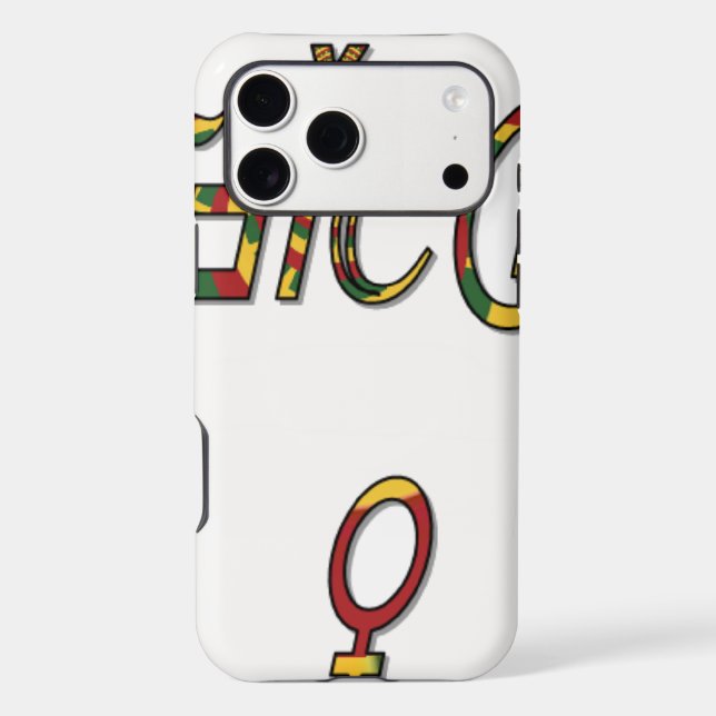 Inverted "OFFICIAL" Female Symbol | Bold Minimalis (Back)