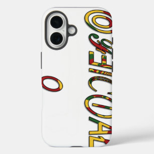 Inverted "OFFICIAL" Female Symbol Bold Minimalis iPhone 16 Case