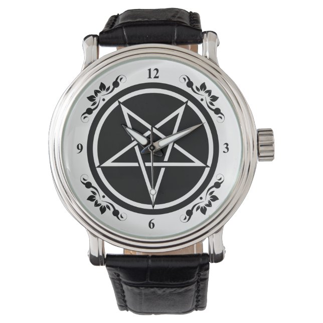 Inverted pentagram watch (Front)