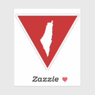 Inverted Red Triangle keffiyeh