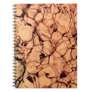 Inverted Sparkling Blue Water Notebook