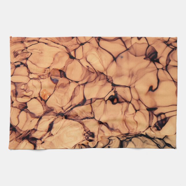 Inverted Sparkling Blue Water Tea Towel (Horizontal)