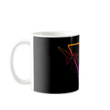 Inverted whale shark mug