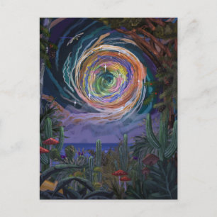 Invertiverse Novel Cover - Postcard