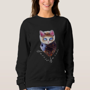 Invest In Cats Hey Generate Comfort Sweatshirt