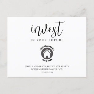 Invest in Your Future Real Estate Farming Postcard