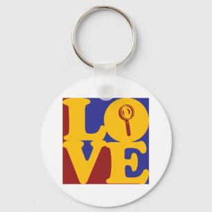 Investigating Love Key Ring