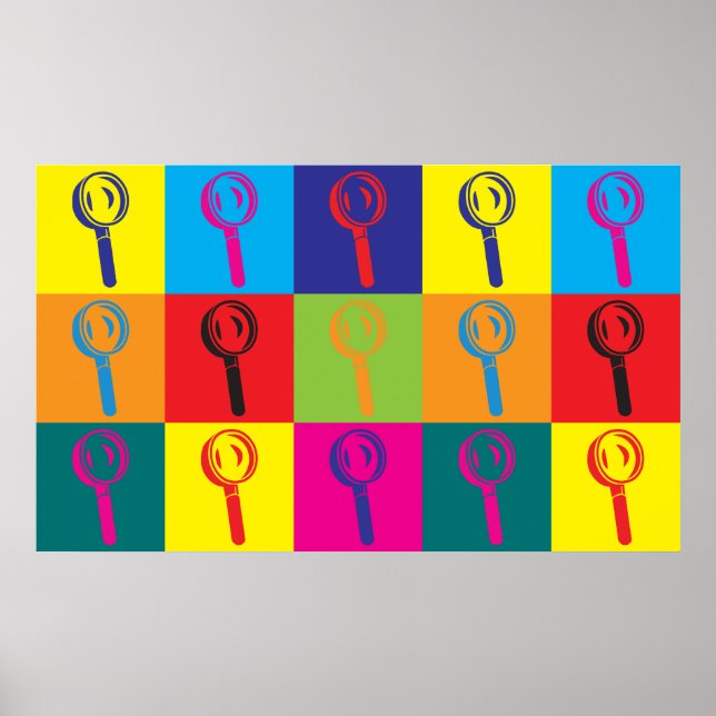 Investigating Pop Art Poster (Front)