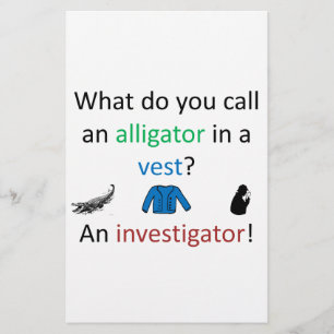 Investigator Joke