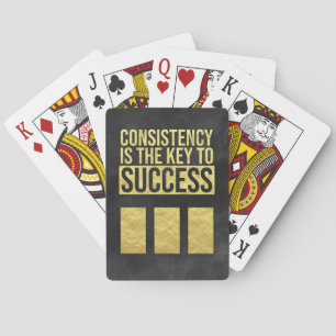Investor Consistency Is The Key To Success Playing Cards