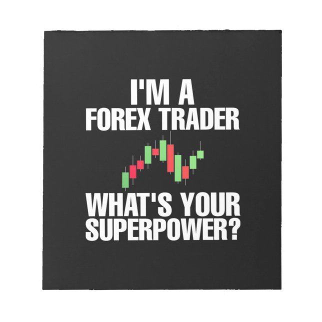 Investor I Am A Forex Trader Notepad (Front)