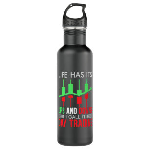 Investor I Call It Day Trading 710 Ml Water Bottle