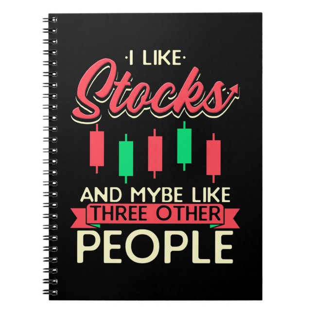 Investor I Like Stocks Notebook (Front)