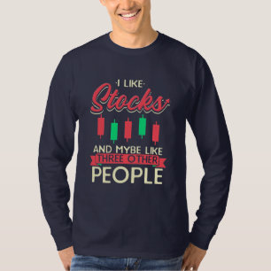 Investor I Like Stocks T-Shirt