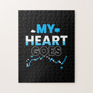 Investor My Heart Goes Chart Jigsaw Puzzle