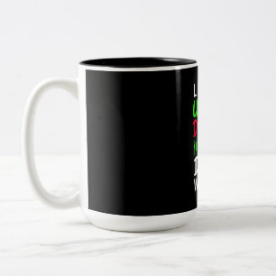 Investor Trader Life Is Ups And Downs Two-Tone Coffee Mug