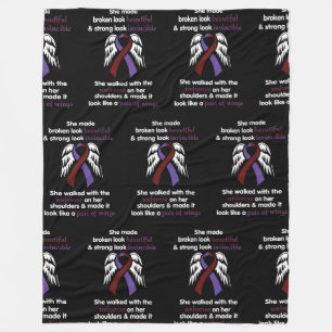 INVINCIBLE...Arachnoiditis Fleece Blanket