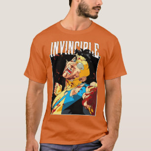 Invincible Battle Damaged Mark funny T-Shirt