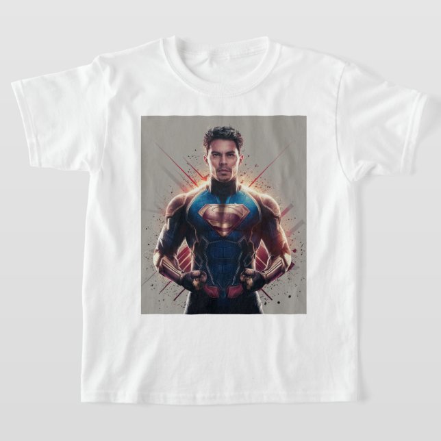 Invincible Guardian: The Indomitable Defender T-Shirt (Laydown)