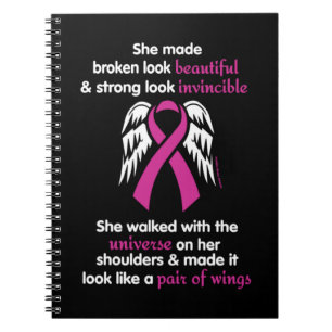 Invincible/Her...Breast Cancer Notebook