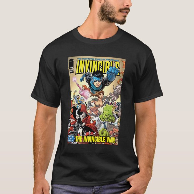 Invincible poster   T-Shirt (Front)
