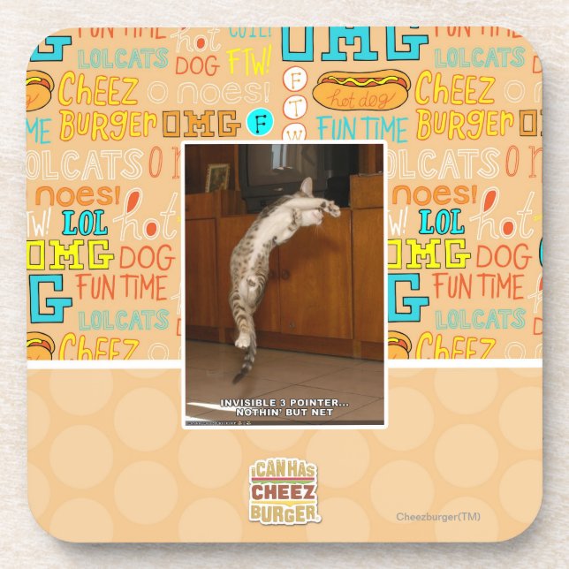 Invisible 3 Pointer Coaster (Front)