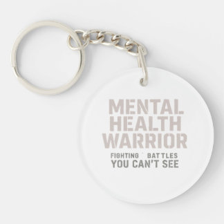  Invisible Battles, Inner Strength Key Ring
