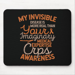 Invisible Disease Rsd Crps Awareness Mouse Pad