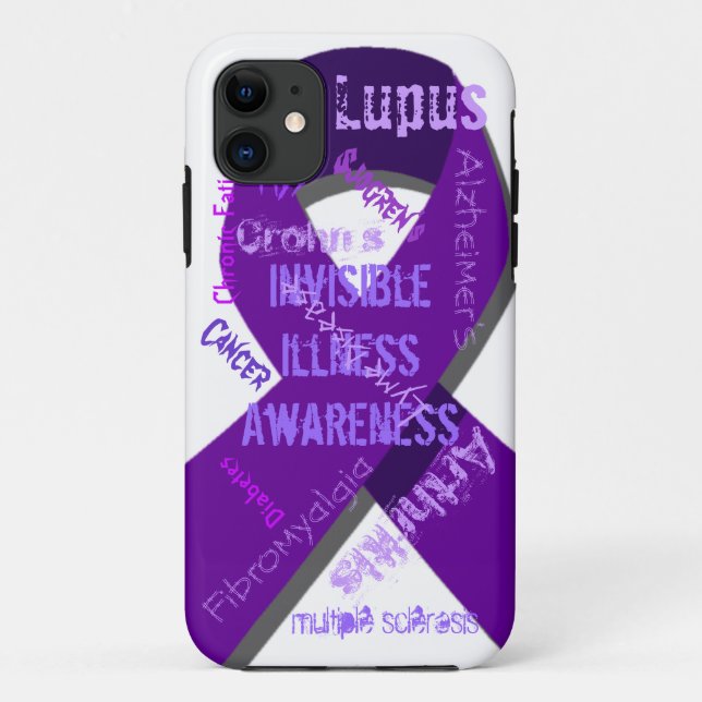 Invisible Illness Awareness Case-Mate iPhone Case (Back)