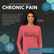 Invisible Pain/Illness Warriors Tri-Blend Shirt