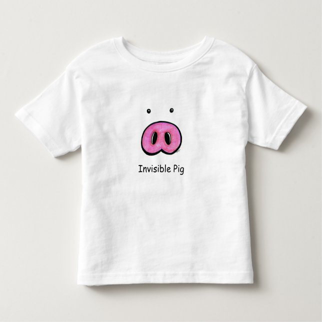Invisible Pig Tee Shirt (Front)
