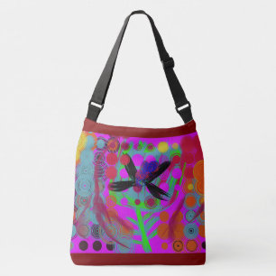 Invisible Pixie and Her Wings Crossbody Bag