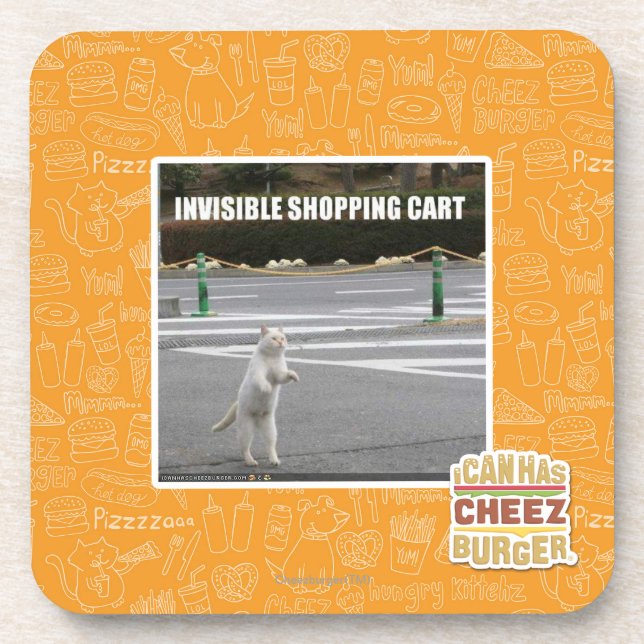 INVISIBLE SHOPPING CART COASTER (Front)