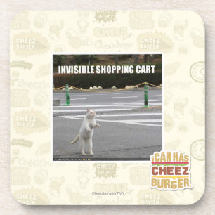 INVISIBLE SHOPPING CART COASTER