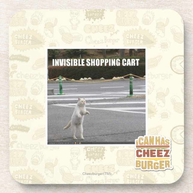 INVISIBLE SHOPPING CART COASTER (Front)