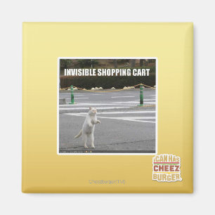 INVISIBLE SHOPPING CART MAGNET