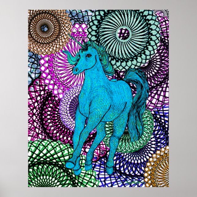 Invisible Unicorn Poster (Front)