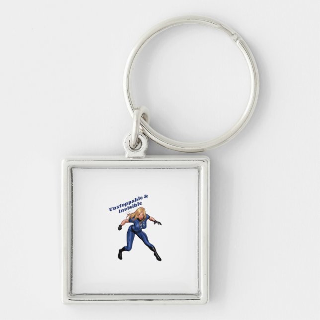 Invisible Woman Key Ring (Front)