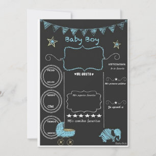 invitacion baby shower invitation