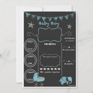 invitacion baby shower invitation