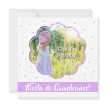 Invitación de Cumpleaños 5.25" x 5.25"