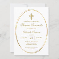 Invitación de primera comunión