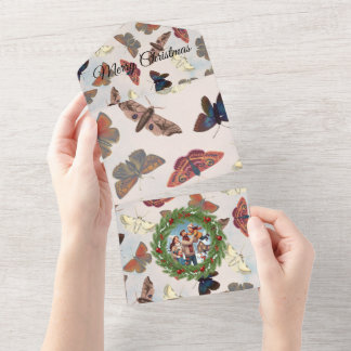 Invitación Todo En Uno ❄️ Family Christmas Invitat All In One Invitation