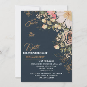 Invitación Wedding Invitation Cards with